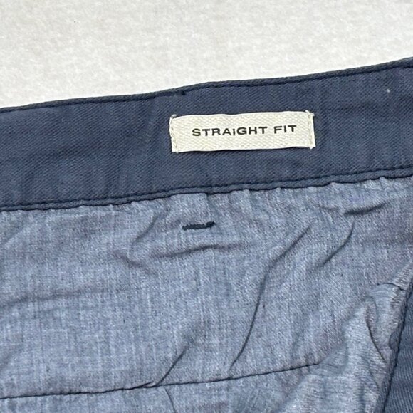 Flint and Tinder 365 Mens 42x32 Navy Blue Pants Casual Chinos Straight Leg - Picture 11 of 16